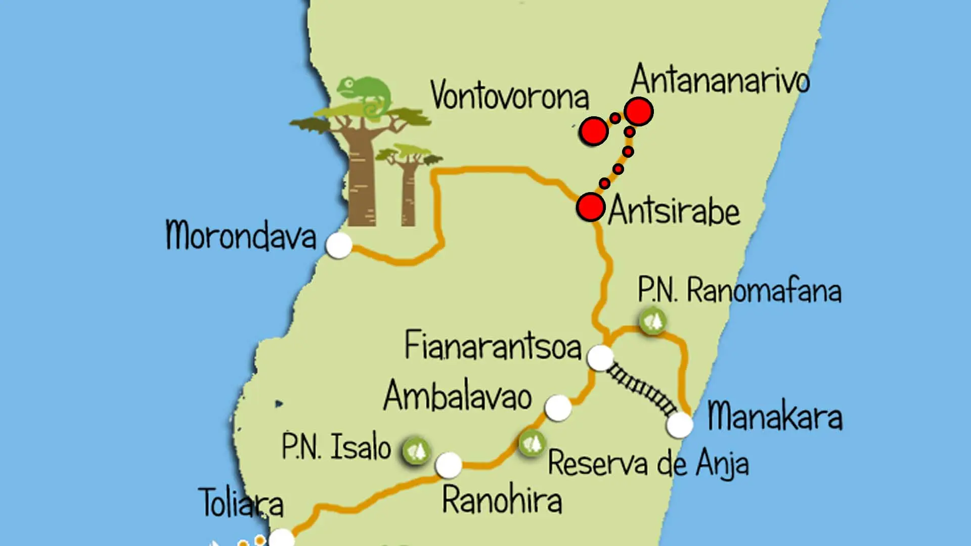 mapa vontovorona