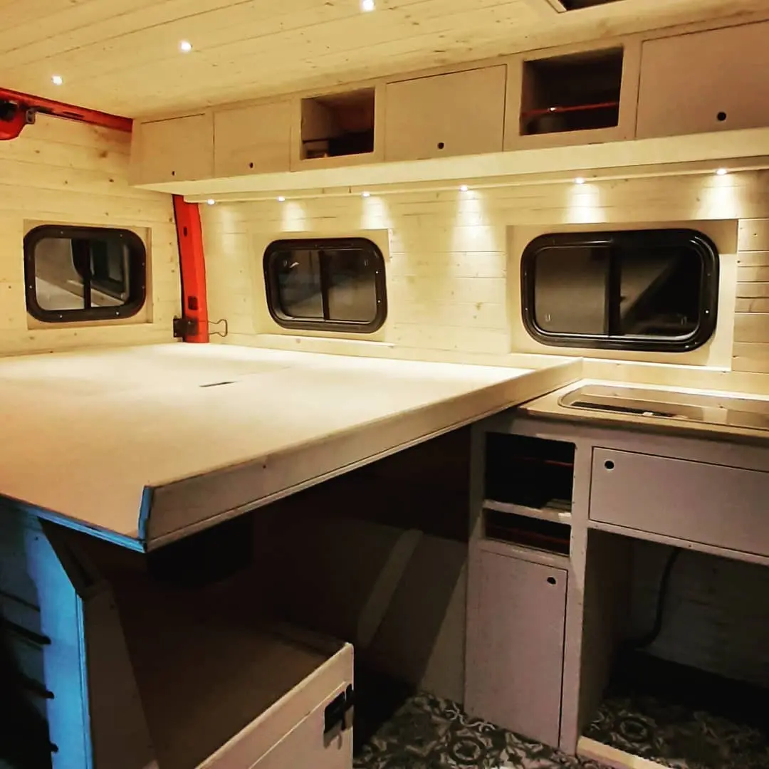 diseñar una furgoneta camper Diseñar una furgoneta camper