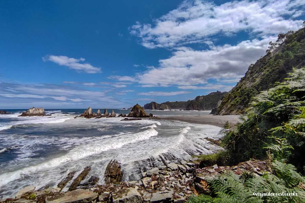 playas más bonita de Asturias