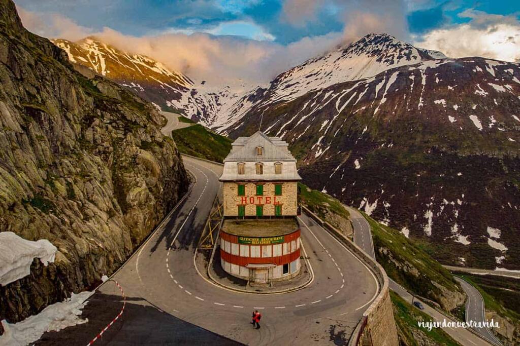 hotel-belvedere-suiza-glaciar / ruta por suiza en 7 días