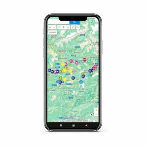 MAPA-DE-LUGARES-FOTOGRAFICOS-DOLOMITAS-GOOGLE-MAPS
