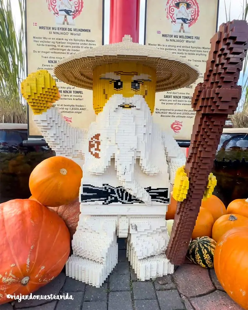 Legoland Billund piezas tamaño real Legoland Billund ninja tamaño real
