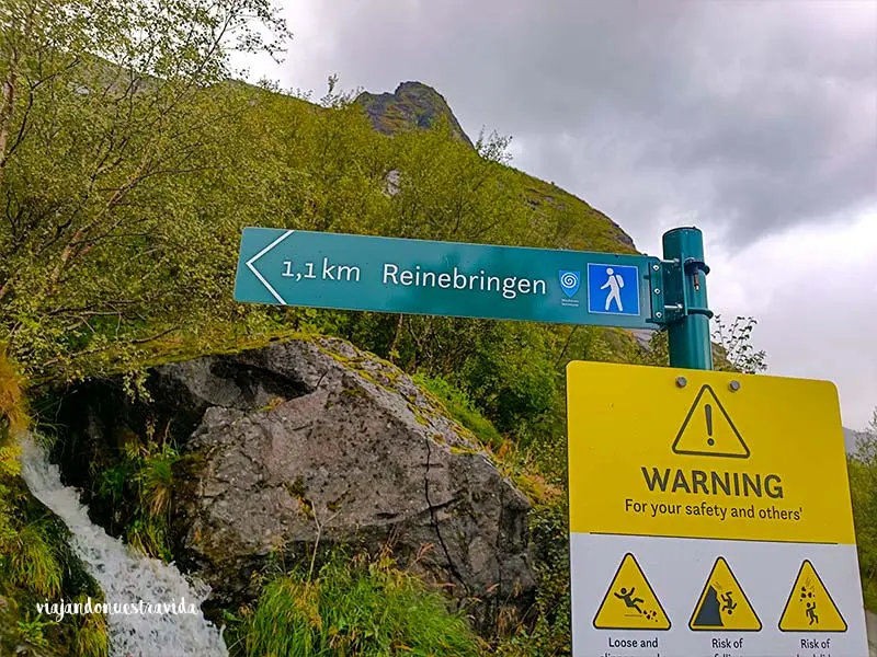 subida a Reinebringen subida a Reinebringen