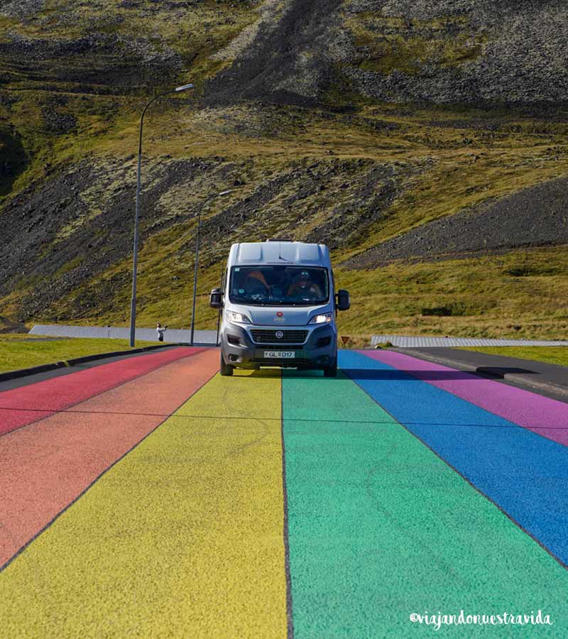 mapa carreteras en islandia