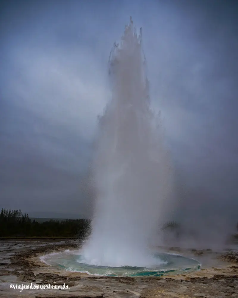 Geysir en el Circulo Dorado Islandia