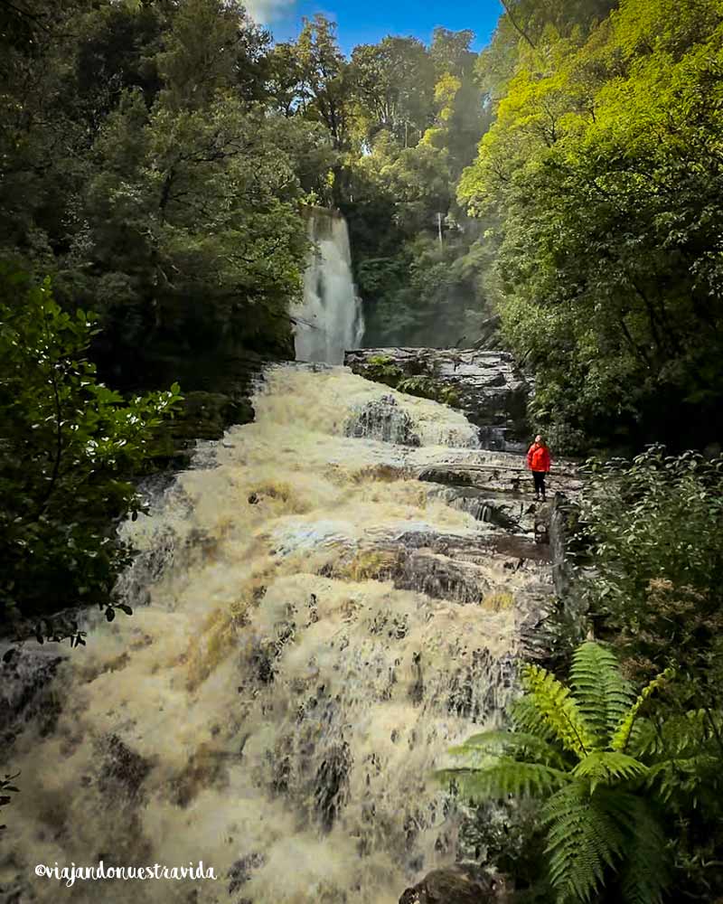 ruta por Nueva Zelanda mclean falls