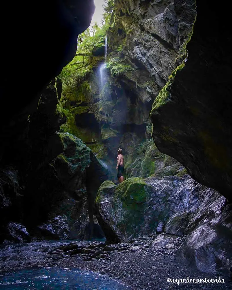 ruta por Nueva zelanda wilson creek