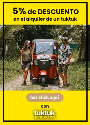 Viaje a Sri Lanka en tuk tuk