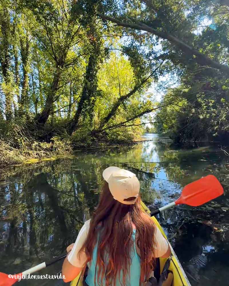 actividades en la costa brava, kayak por el río fluviá