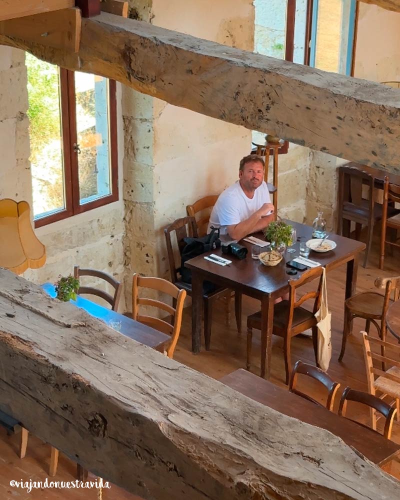 restaurante Les Orages en Lectoure, el sur de Francia